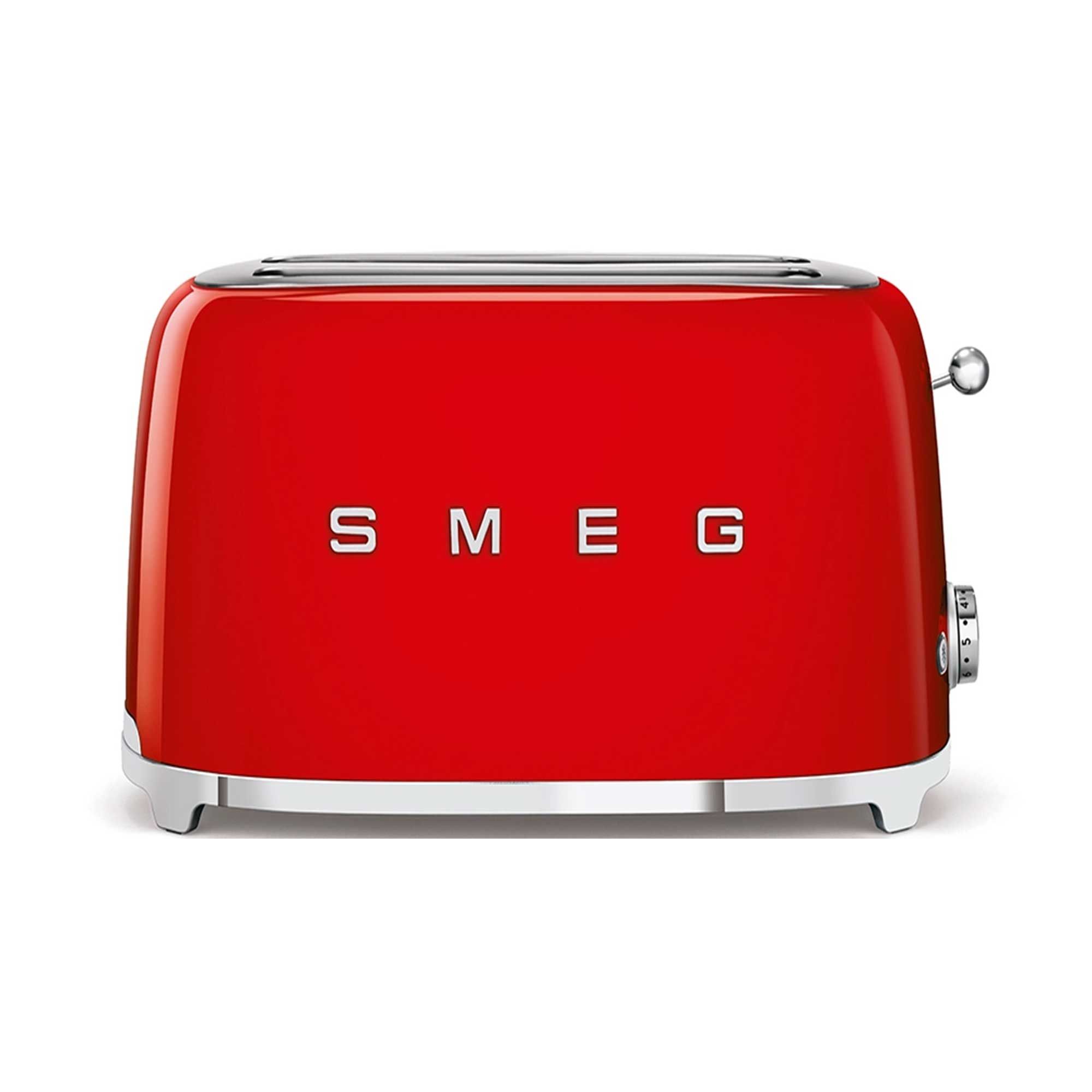 Smeg SMEG 2 Slice Toaster Red Toasters Meubles