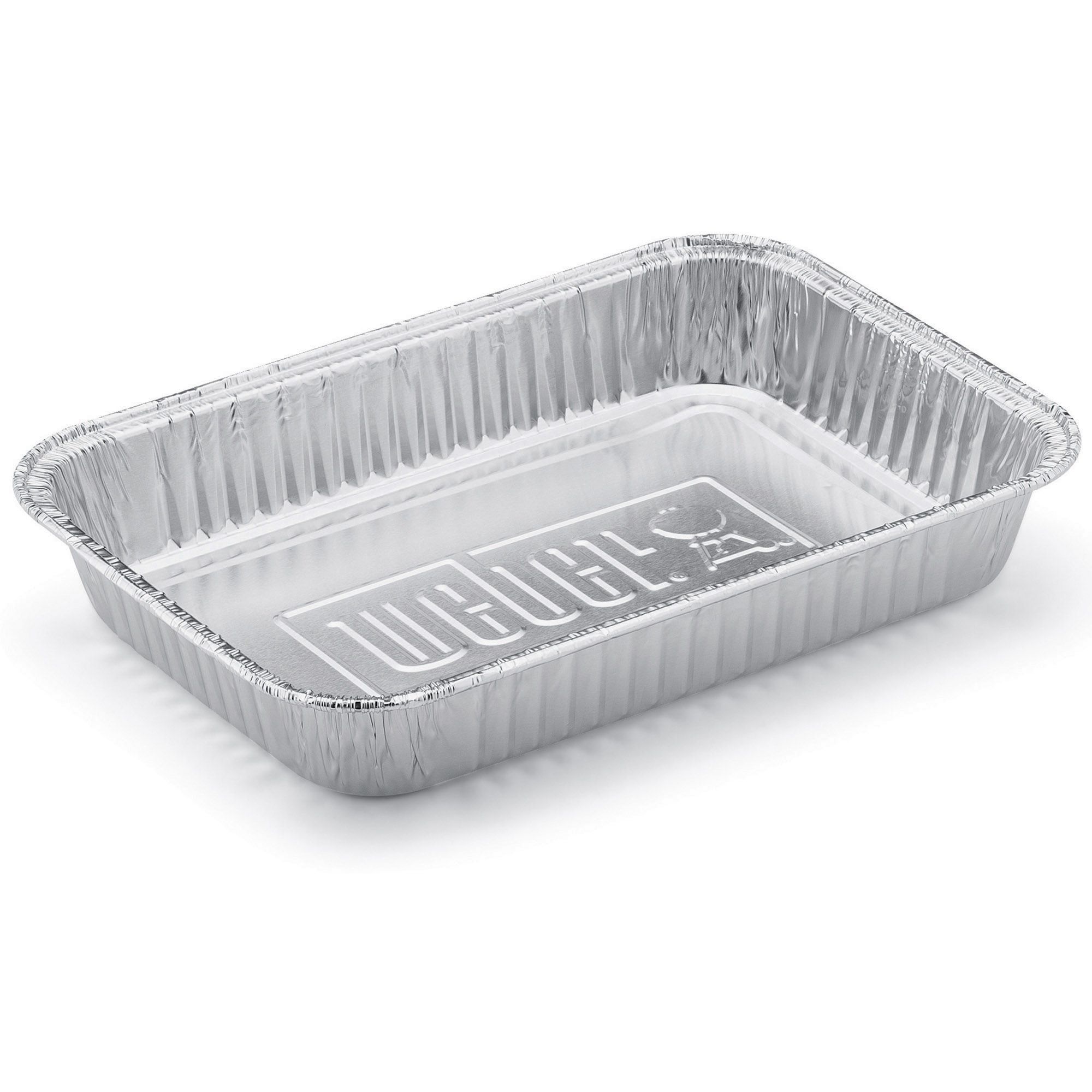 weber foil tray size
