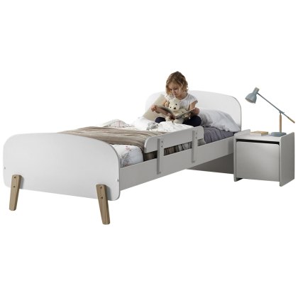 Kiddy Bedside Locker White