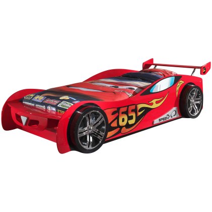 Le Mans Single (90cm) Car Bed Red