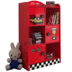 Monza Bookcase Red