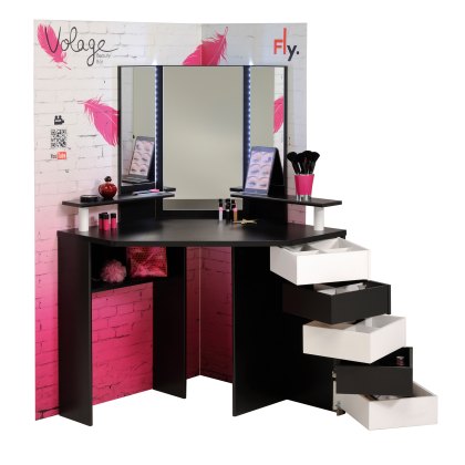 Volage Hair & Makeup Beauty Bar Black & White