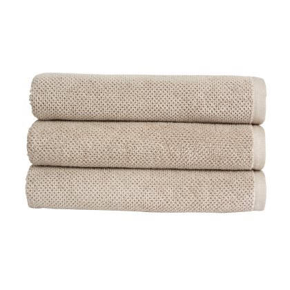 Brixton Towel Pebble (Multiple Sizes)