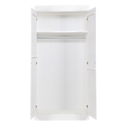 Connect 2 Door Wardrobe White