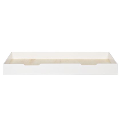 Nikki Underbed Storage Drawer White Nikki Underbed Storage Drawer White