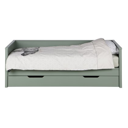 Nikki Underbed Storage Drawer Green