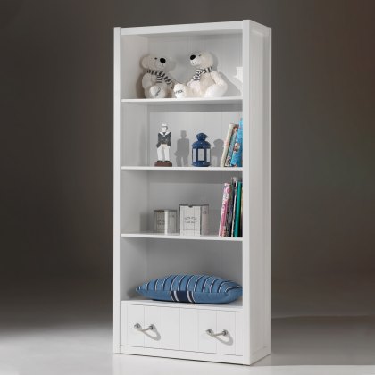 Lewis Bookcase White