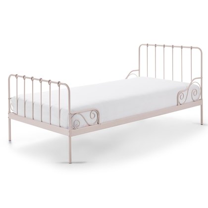 Alice Single (90cm) Bedstead Pink