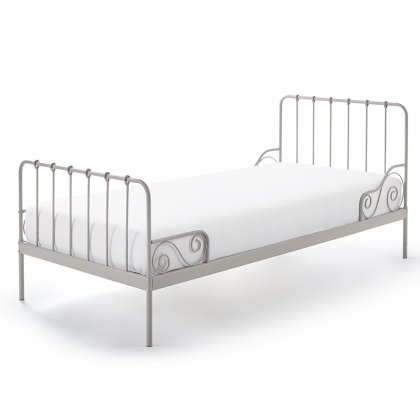 Alice Single (90cm) Bedstead Grey