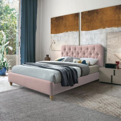 Sophie Bedstead Fabric Pink (Multiple Sizes)