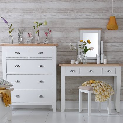 Tilly Cheval Mirror White