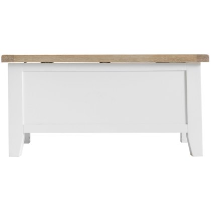 Tilly Blanket Box White