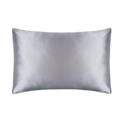 Mulberry Silk 450 Thread Count Pillowcase Platinum Mulberry Silk 450 Thread Count Pillowcase Platinum