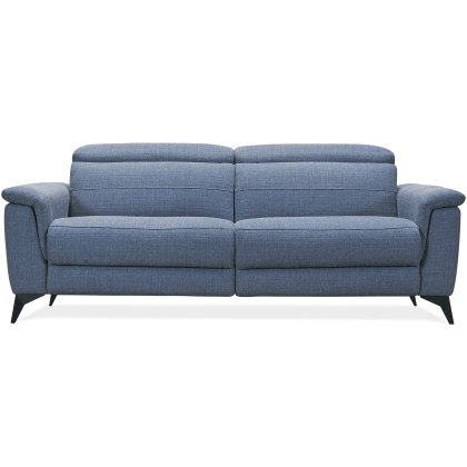 Petrella Electric Reclining 3 Seater Sofa Fabric F20 Petrella Electric Reclining 3 Seater Sofa Fabric F20
