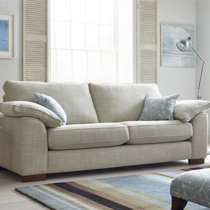 Fredrika 4 Seater Fabric Sofa