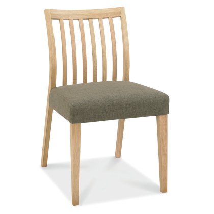 Canneto Low Back Slatted Dining Chair With Fabric Seat Pad Black Gold Oak Canneto Low Back Slatted Dining Chair With Fabric Seat Pad Black Gold Oak