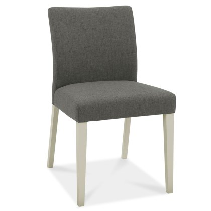 Canneto Dining Chair Fabric Cold Steel Canneto Dining Chair Fabric Cold Steel