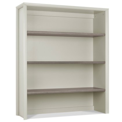 Canneto Grey Washed Oak & Soft Grey Wide Top Display Unit Canneto Grey Washed Oak & Soft Grey Wide Top Display Unit