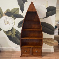 Sandani Boat Shaped Bookcase African Dust WAS €779 NOW €449 (Available in Kilkenny)