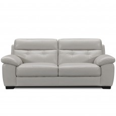 Luigi 3 Seater Sofa Leather Category 15(S) Grey