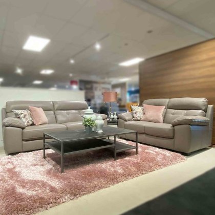 Luigi 2.5 Seater Sofa Leather Category 15(S)
