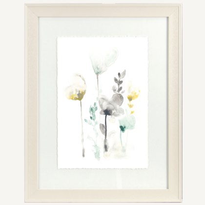 Stem Illusions III 36cm x 45cm Picture By June Erica Vess Beige Frame Stem Illusions III 36cm x 45cm Picture By June Erica Vess Beige Frame