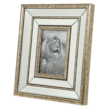 Mia Photo Frame (4" x 6") Antique Gold