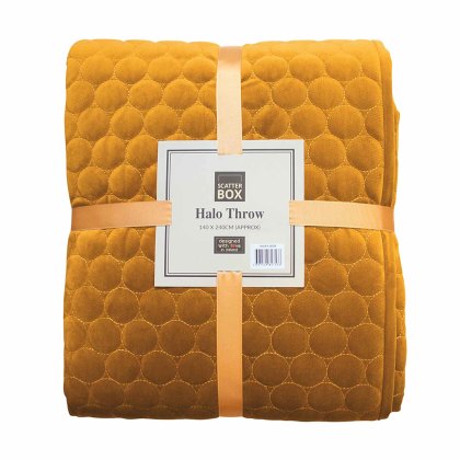 Halo Throw 140cm x 240cm Ochre Halo Throw 140cm x 240cm Ochre