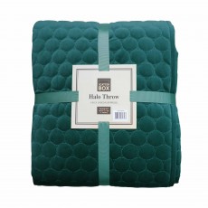 Scatter Box Halo Throw 140cm x 140cm Teal