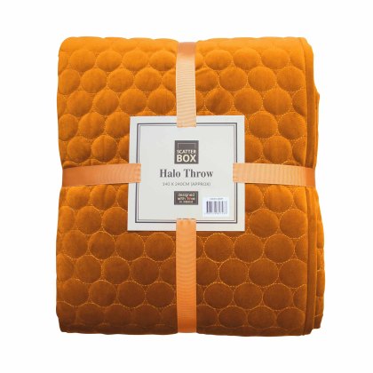 Halo Throw 140cm x 140cm Pumpkin