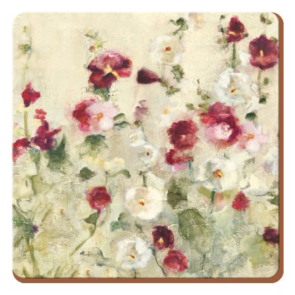 Wild Field Poppy Coasters (Set of 4) Wild Field Poppy Coasters (Set of 4)