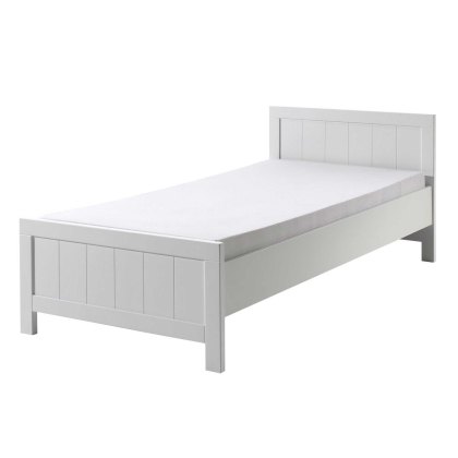 Erik Single (90cm) Bedstead White