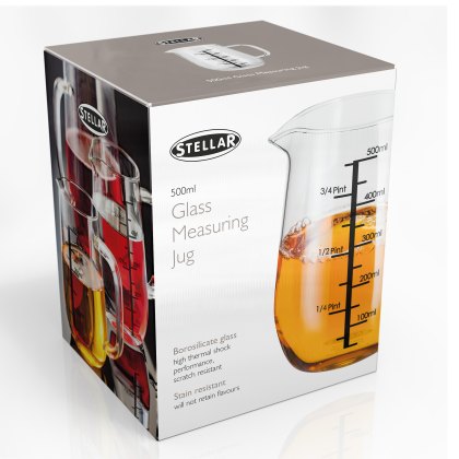 Kitchen 500ml Glass Measuring Jug