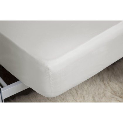 400 Thread Count 100% Cotton Fitted Sheet (12") (Multiple Sizes & Colours) 400 Thread Count 100% Cotton Fitted Sheet (12") (Multiple Sizes & Colours)