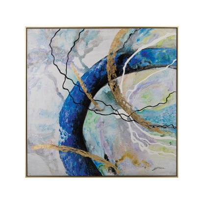 Inspiration 100cm x 100cm Canvas Gold Frame Inspiration 100cm x 100cm Canvas Gold Frame
