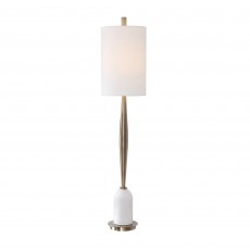 Mindy Brownes Minette Buffet Table Lamp Antique Brass With White Shade