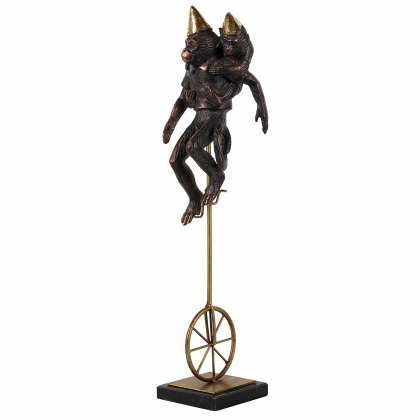 Circus Monkey 3 Bronze & Black Circus Monkey 3 Bronze & Black