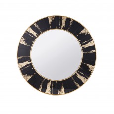 Vesna Round Mirror Bright Gold