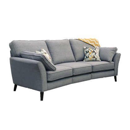 Capilano 4 Seater Curved Sofa All Fabrics Capilano 4 Seater Curved Sofa All Fabrics