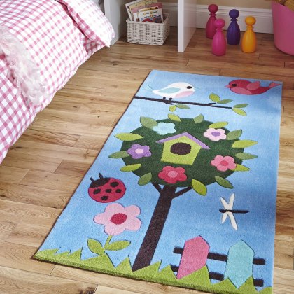 Hong Kong Kids 4897 Rug 70x140cm Blue