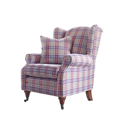 Heather Wing Chair Fabric C Heather Wing Chair Fabric C