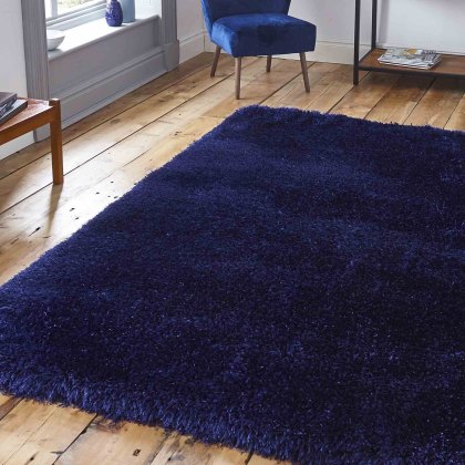 Montana Rug Dark Navy (Multiple Sizes)