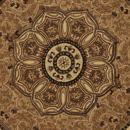 Heritage 4400 Circle Rug 150x150cm Beige Heritage 4400 Circle Rug 150x150cm Beige