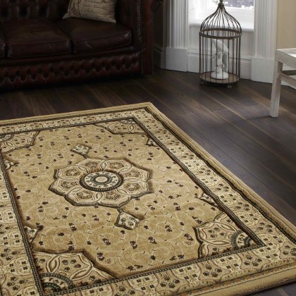 Heritage 4400 Rug Beige (Multiple Sizes)