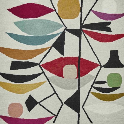 Inaluxe Shipping News Rug Multi Coloured (Multiple Sizes)