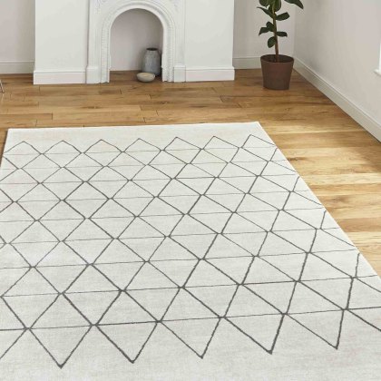 Aurora 54238 Rug Light Beige & Grey (Multiple Sizes)