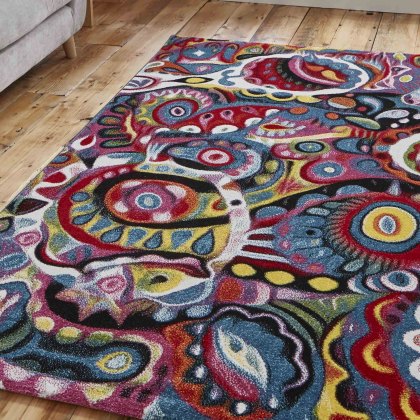 Sunrise Y583A Rug Multi Coloured (Multiple Sizes)