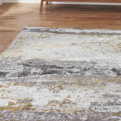 Craft 19788 Rug Grey & Ochre (Multiple Sizes)