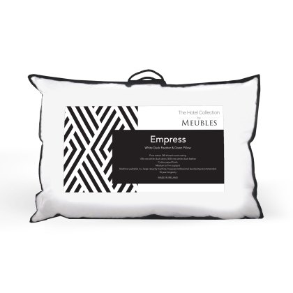 Empress Natural White Duck Feather & Down Pillow Empress Natural White Duck Feather & Down Pillow