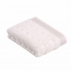 Country Feeling Towel White & Grey (Multiple Sizes)